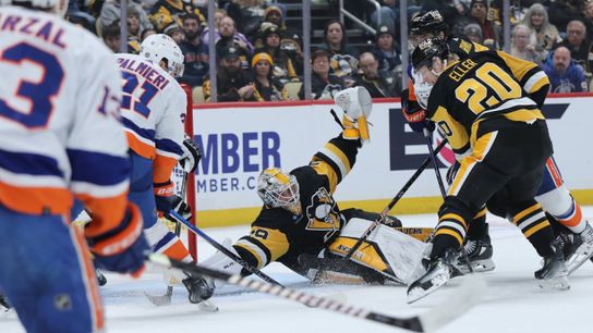 Nedeljkovic's 37 saves the difference in win over Islanders taken at PPG Paints Arena (Penguins)